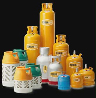 2 - 3 - 5 - 6 - 10 - 11 - 22 - 33 kg og truck gas